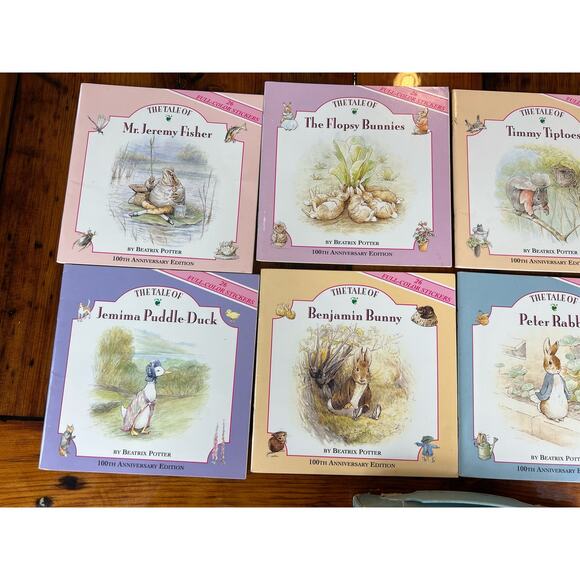 Vintage Peter Rabbit and Friends 100th Anniversary Edition 8 Book collection - Picture 7 of 11